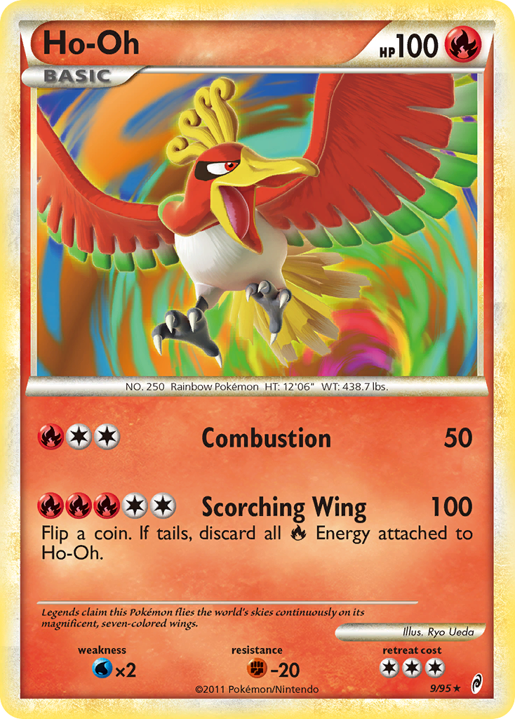 Ho-Oh (9/95) [HeartGold & SoulSilver: Call of Legends] | Black Swamp Games
