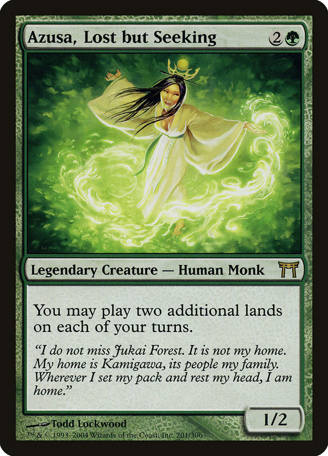 Azusa, Lost but Seeking [Champions of Kamigawa] | Black Swamp Games