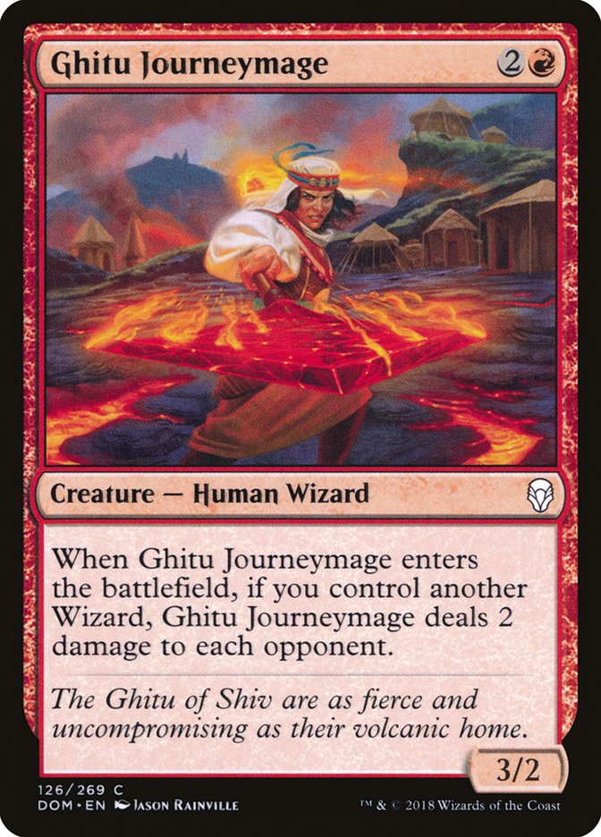 Ghitu Journeymage [Dominaria] | Black Swamp Games
