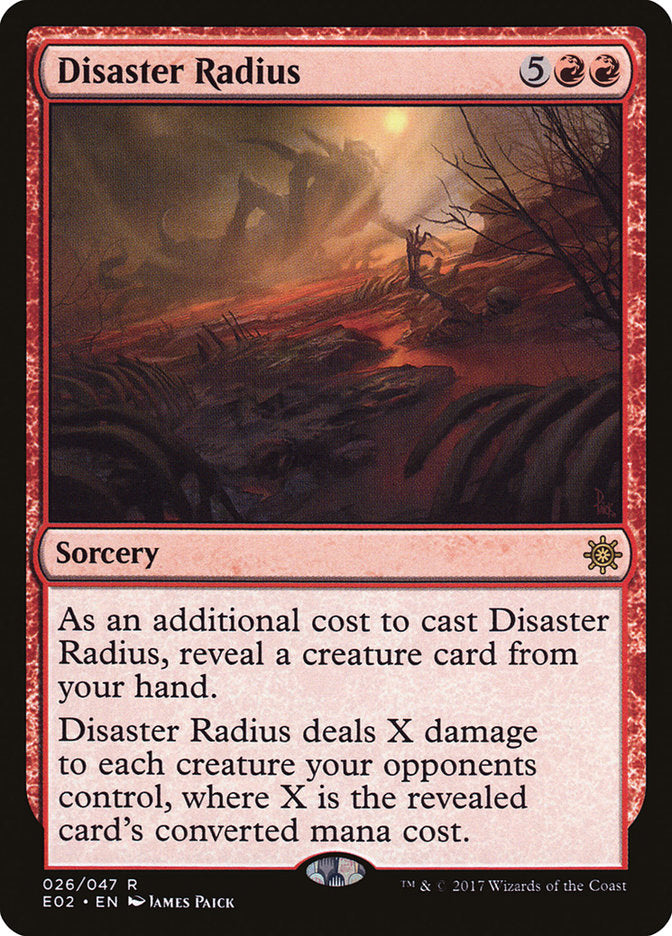 Disaster Radius [Explorers of Ixalan] | Black Swamp Games