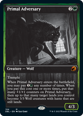 Primal Adversary [Innistrad: Double Feature] | Black Swamp Games