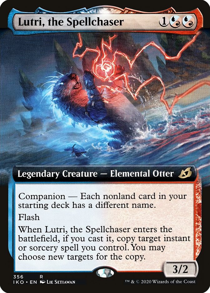 Lutri, the Spellchaser (Extended Art) [Ikoria: Lair of Behemoths] | Black Swamp Games