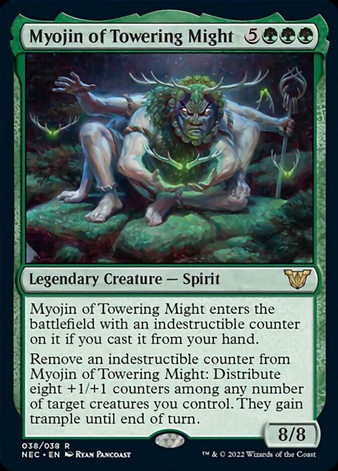 Myojin of Towering Might [Kamigawa: Neon Dynasty Commander] | Black Swamp Games