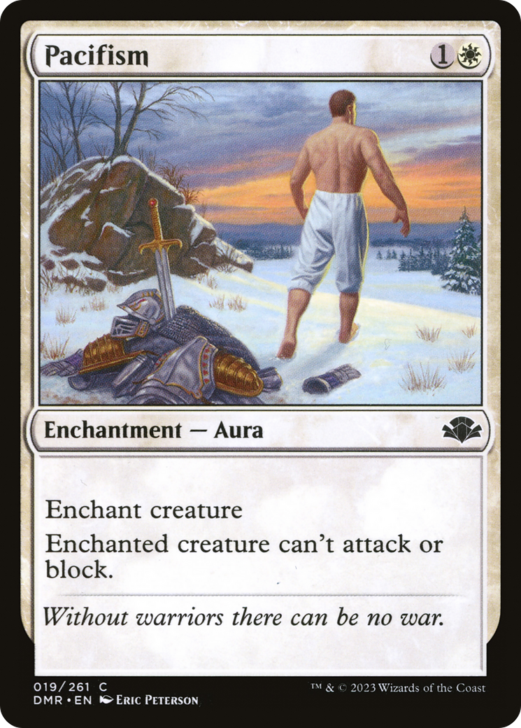 Pacifism [Dominaria Remastered] | Black Swamp Games