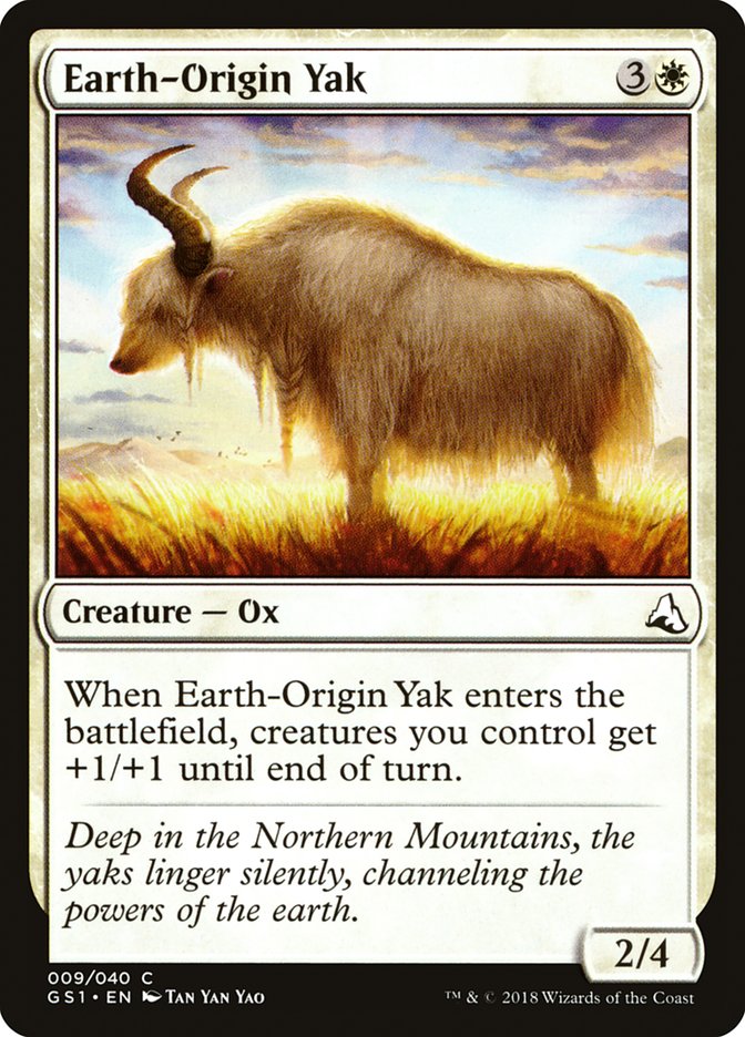Earth-Origin Yak [Global Series Jiang Yanggu & Mu Yanling] | Black Swamp Games