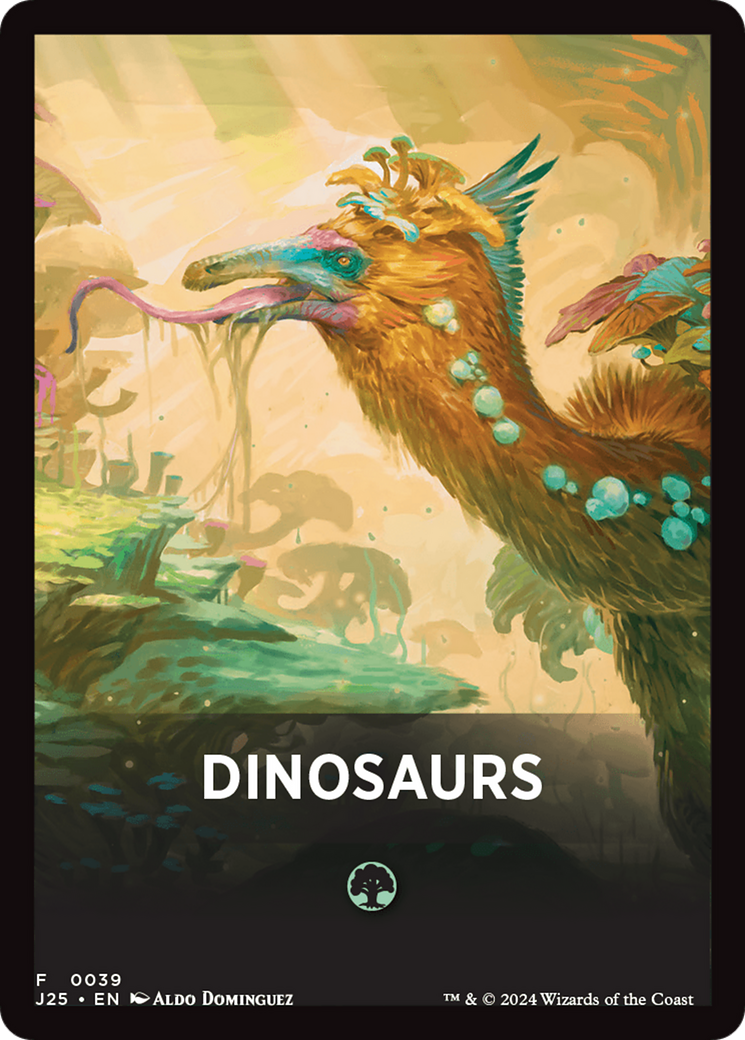 Dinosaurs Theme Card [Foundations Jumpstart Front Cards] | Black Swamp Games