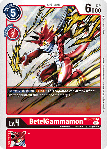 BetelGammamon [BT8-013] [New Awakening] | Black Swamp Games