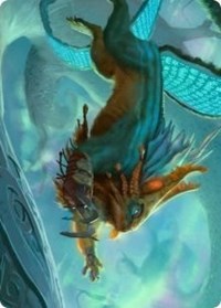 Toski, Bearer of Secrets Art Card [Kaldheim Art Series] | Black Swamp Games