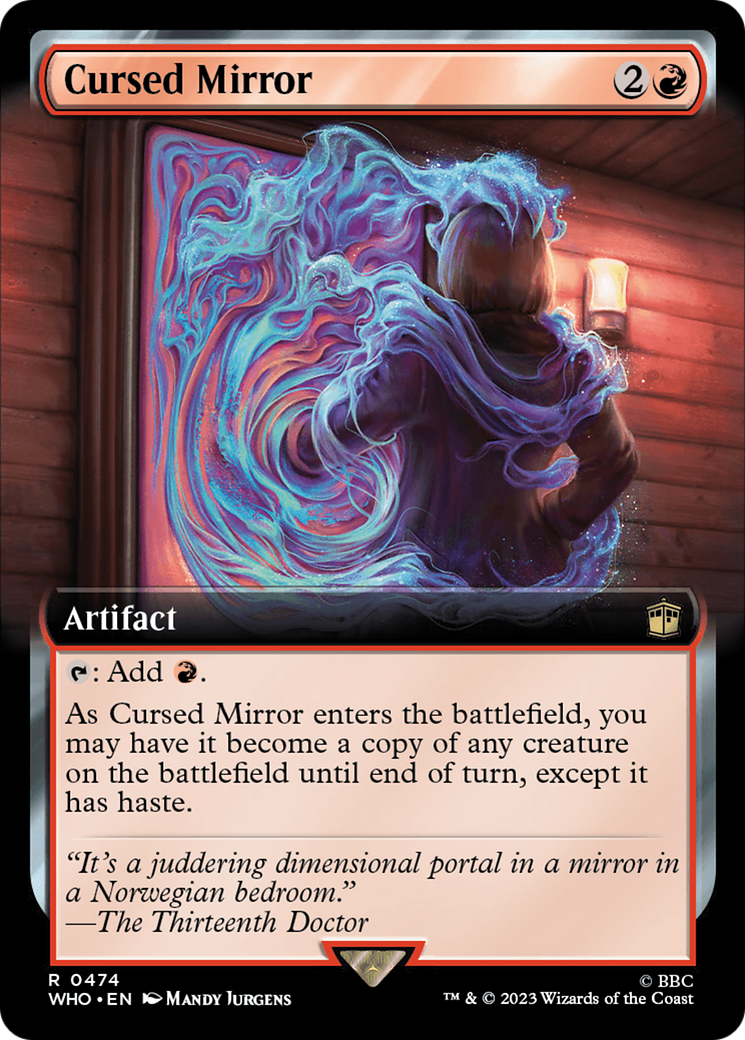 Cursed Mirror (Extended Art) [Doctor Who] | Black Swamp Games