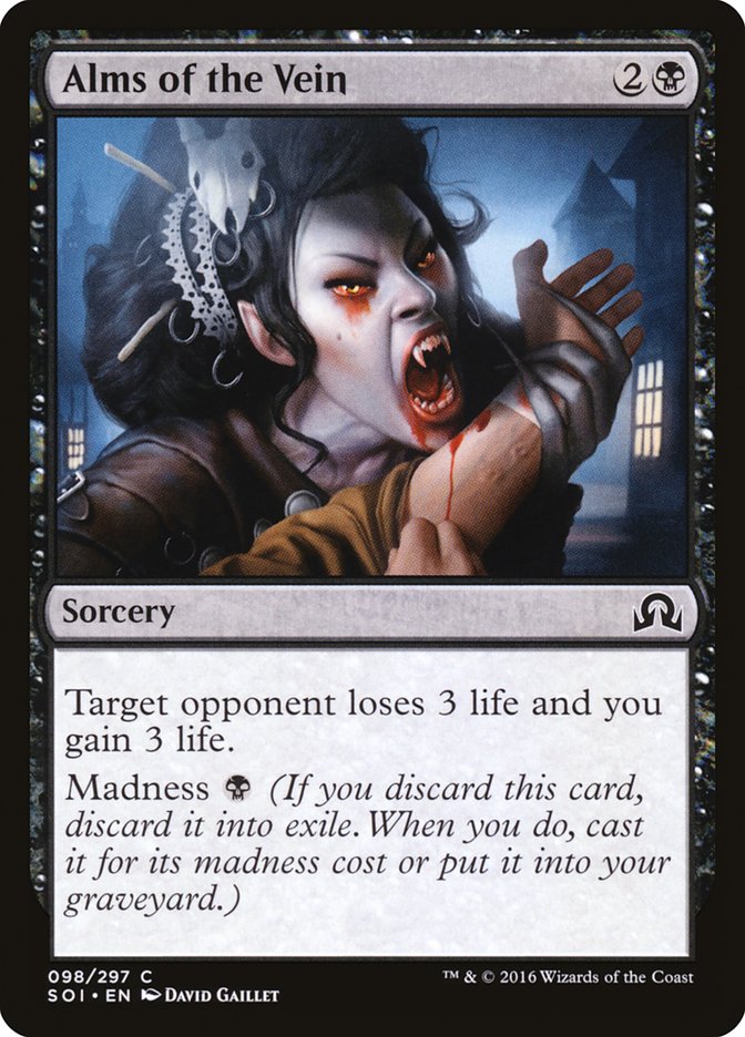 Alms of the Vein [Shadows over Innistrad] | Black Swamp Games