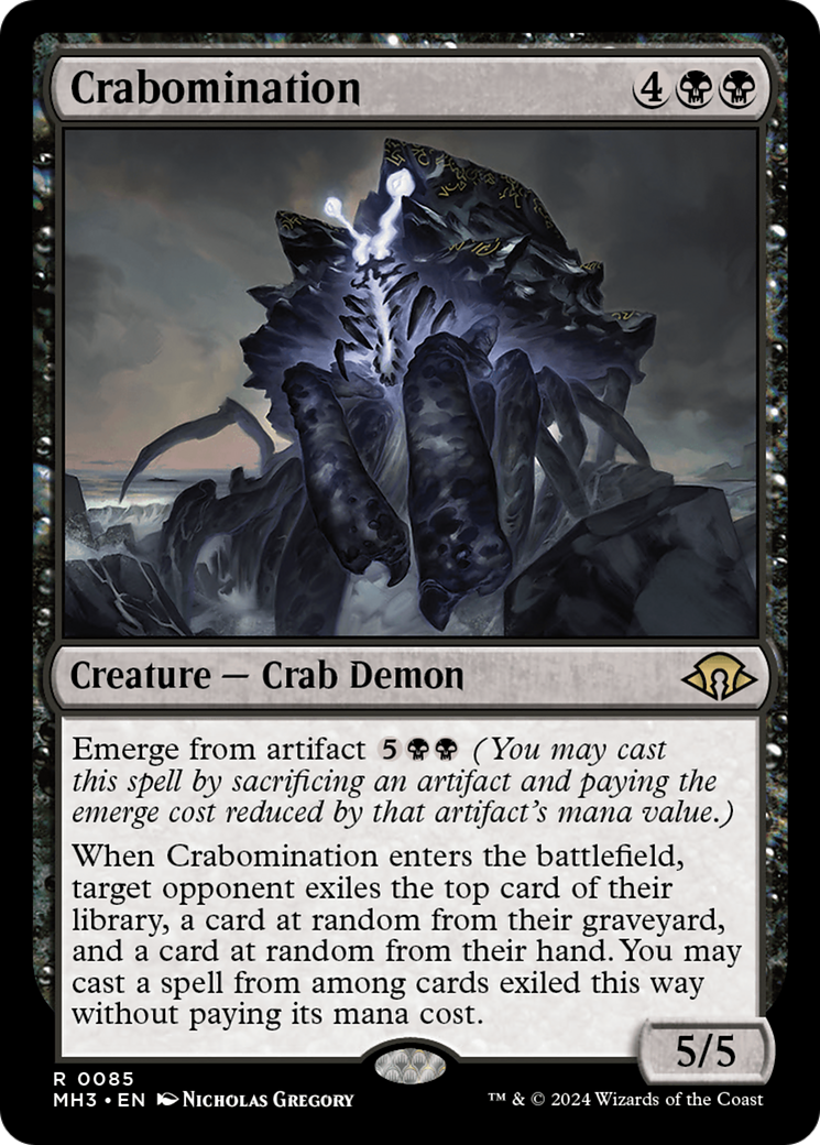 Crabomination [Modern Horizons 3] | Black Swamp Games