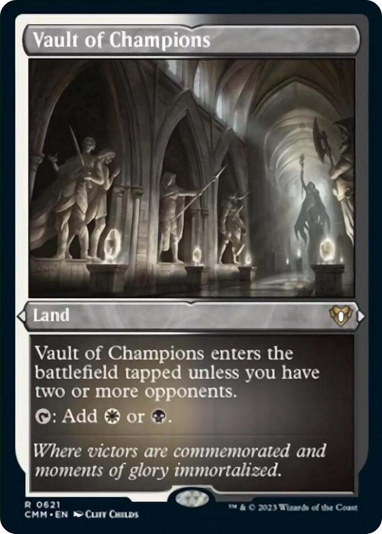 Vault of Champions (Foil Etched) [Commander Masters] | Black Swamp Games