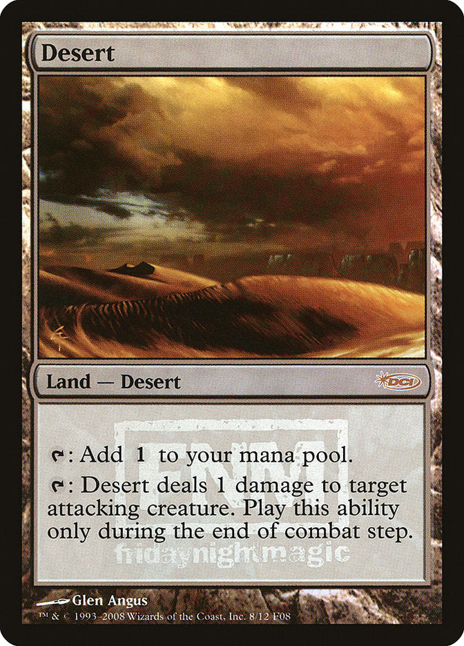 Desert [Friday Night Magic 2008] | Black Swamp Games
