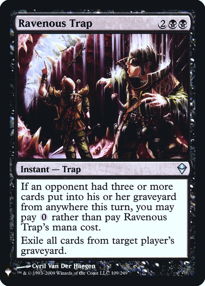 Ravenous Trap [Mystery Booster] | Black Swamp Games