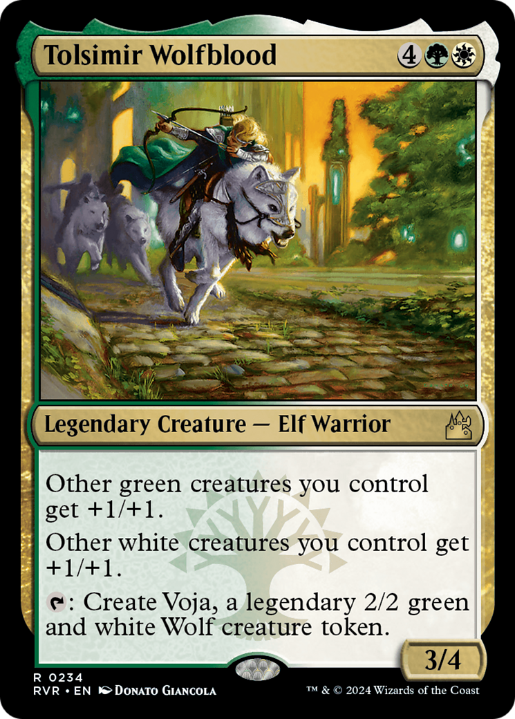 Tolsimir Wolfblood [Ravnica Remastered] | Black Swamp Games