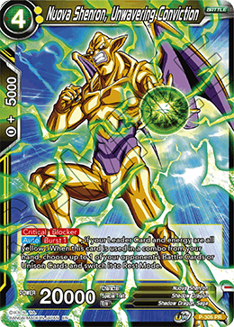 Nuova Shenron, Unwavering Conviction (P-305) [Tournament Promotion Cards] | Black Swamp Games