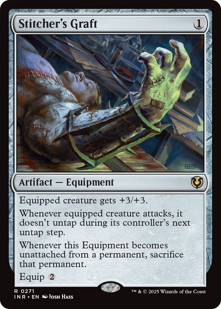 Stitcher's Graft [Innistrad Remastered] | Black Swamp Games