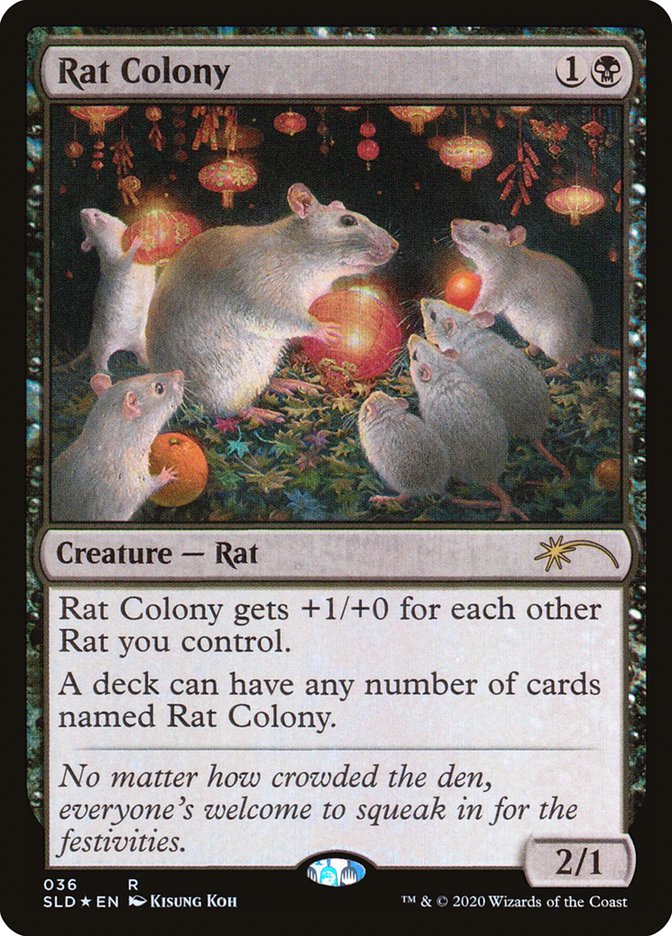 Rat Colony [Secret Lair Drop Series] | Black Swamp Games
