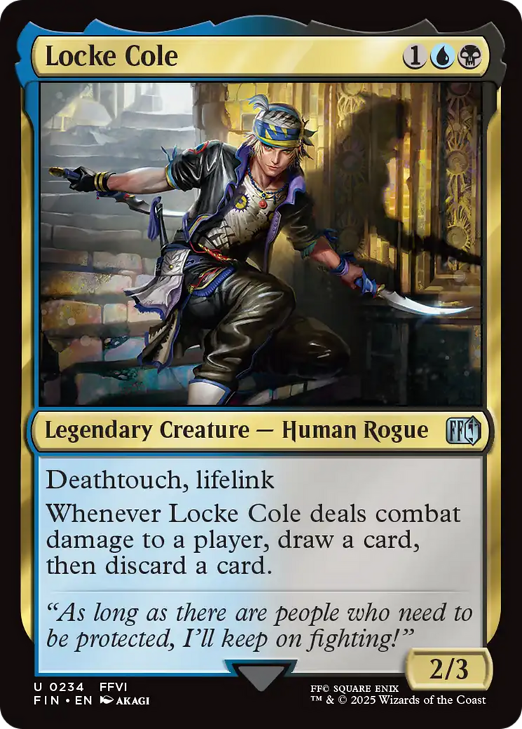 Locke Cole [FINAL FANTASY] | Black Swamp Games