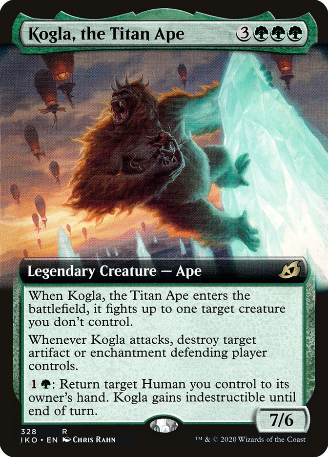 Kogla, the Titan Ape (Extended Art) [Ikoria: Lair of Behemoths] | Black Swamp Games