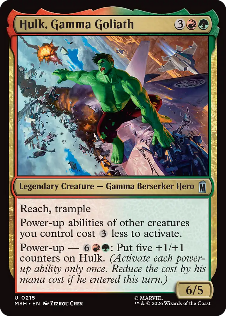 Hulk, Gamma Goliath [Marvel Super Heroes] | Black Swamp Games