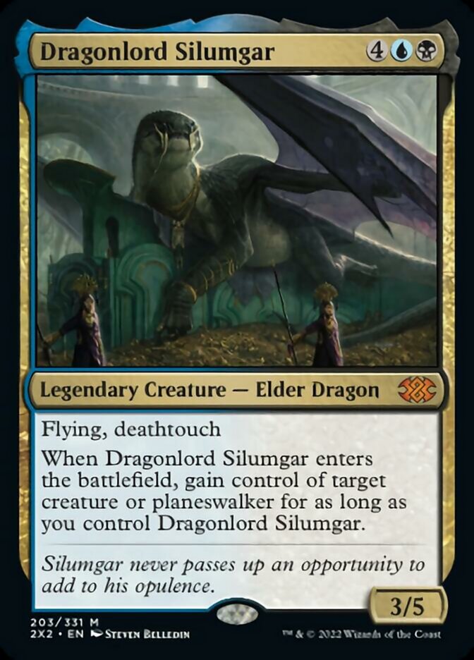 Dragonlord Silumgar [Double Masters 2022] | Black Swamp Games