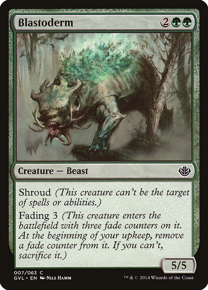 Blastoderm (Garruk vs. Liliana) [Duel Decks Anthology] | Black Swamp Games