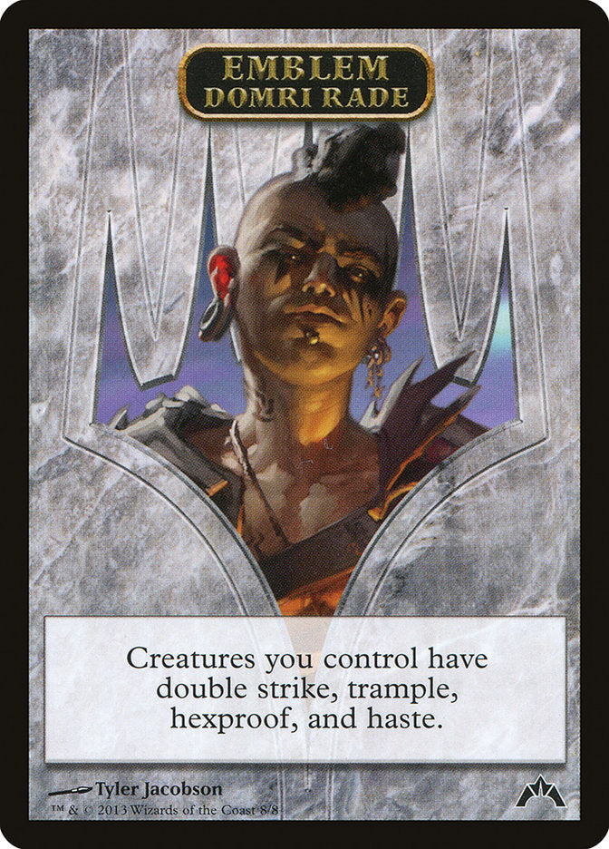 Domri Rade Emblem [Gatecrash Tokens] | Black Swamp Games