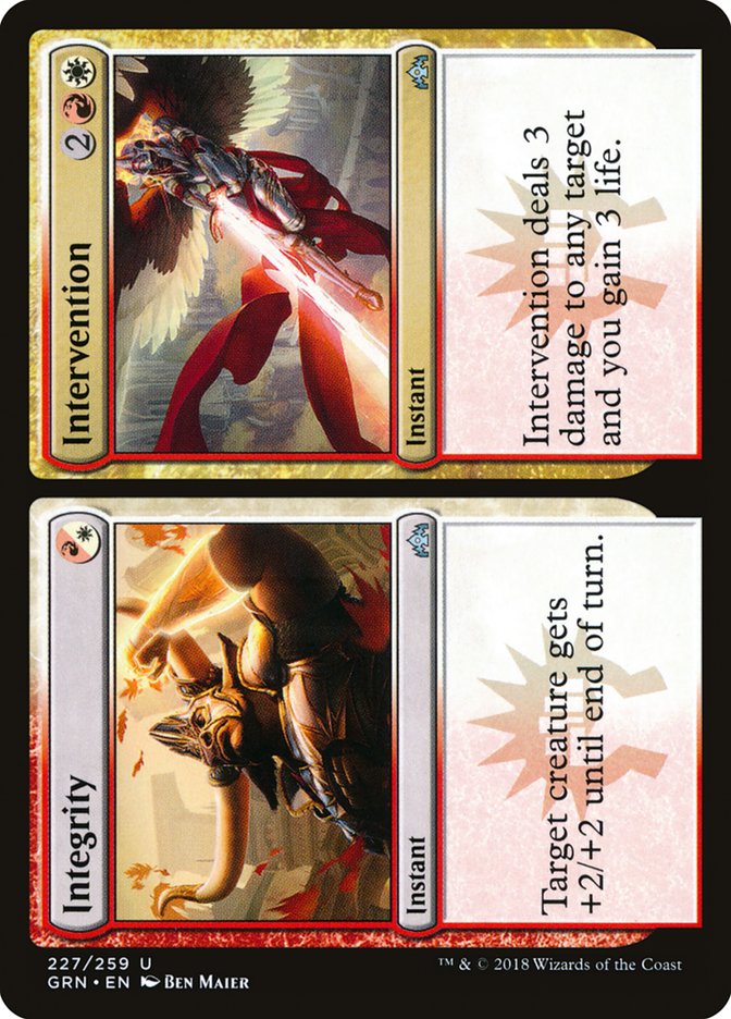 Integrity // Intervention [Guilds of Ravnica] | Black Swamp Games