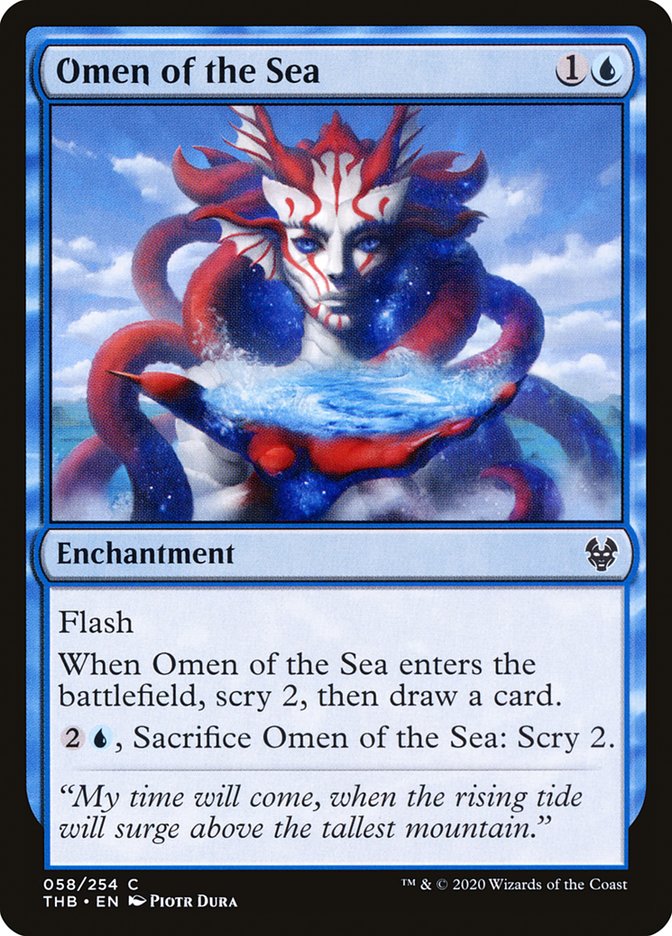 Omen of the Sea [Theros Beyond Death] | Black Swamp Games