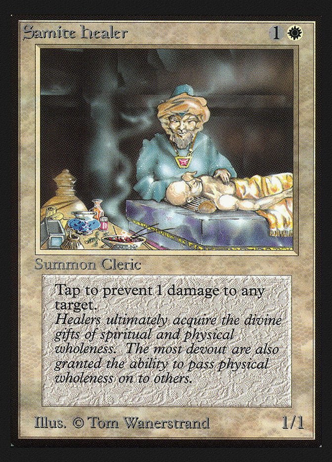 Samite Healer [Collectors' Edition] | Black Swamp Games