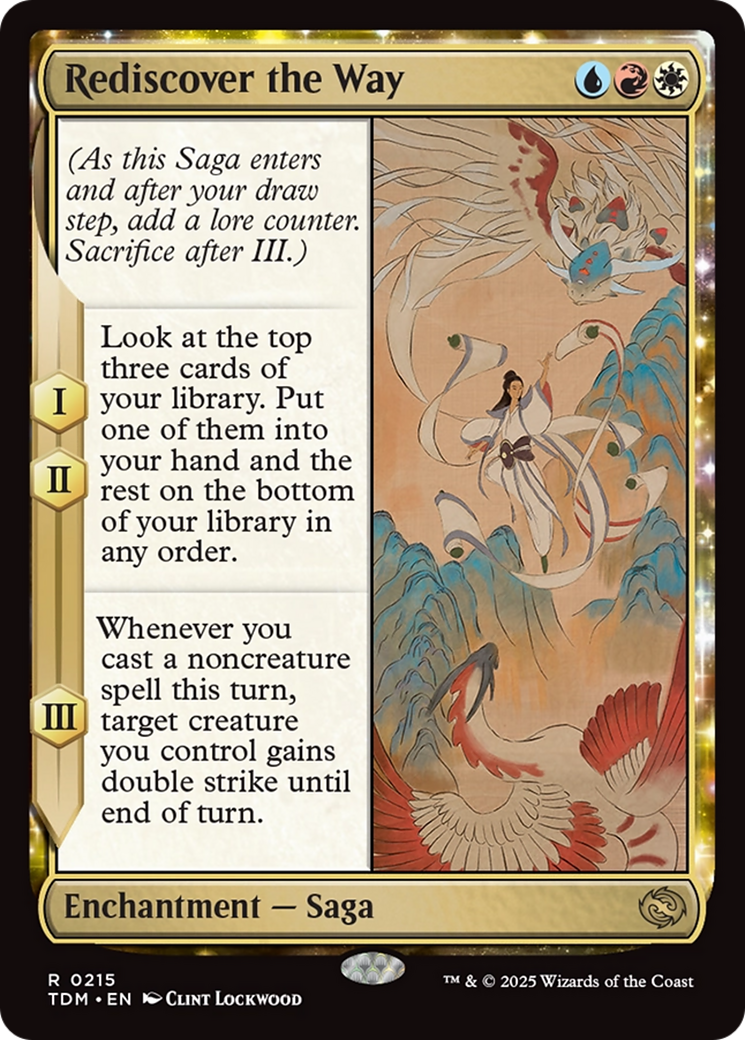 Rediscover the Way [Tarkir: Dragonstorm] | Black Swamp Games
