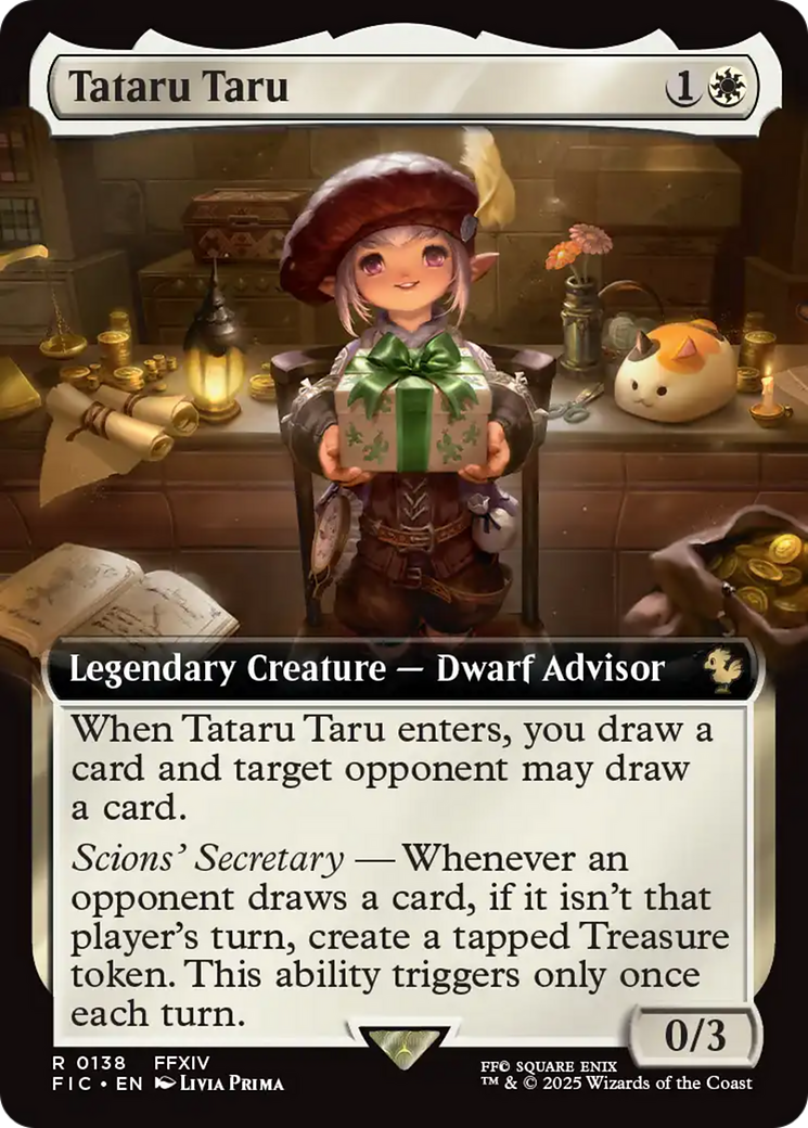 Tataru Taru (Extended Art) [FINAL FANTASY Commander] | Black Swamp Games