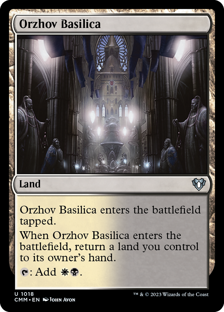 Orzhov Basilica [Commander Masters] | Black Swamp Games