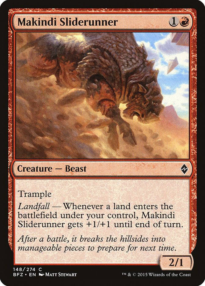Makindi Sliderunner [Battle for Zendikar] | Black Swamp Games