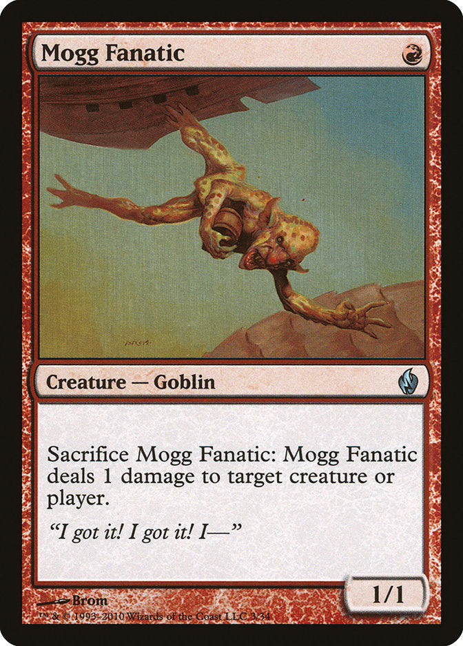 Mogg Fanatic [Premium Deck Series: Fire and Lightning] | Black Swamp Games