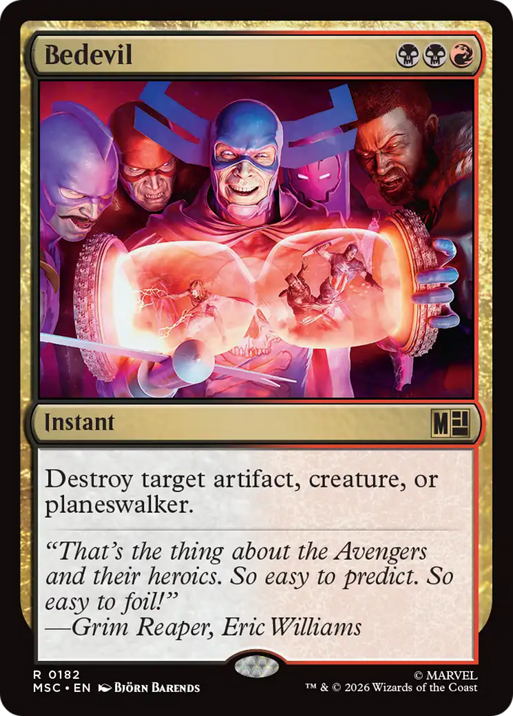 Bedevil (Surge Foil) [Marvel Super Heroes Commander] | Black Swamp Games