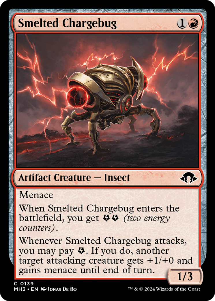 Smelted Chargebug [Modern Horizons 3] | Black Swamp Games