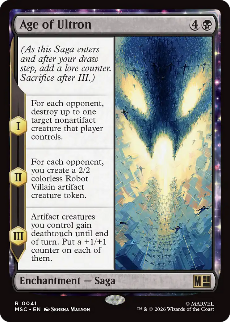 Age of Ultron (Surge Foil) [Marvel Super Heroes Commander] | Black Swamp Games