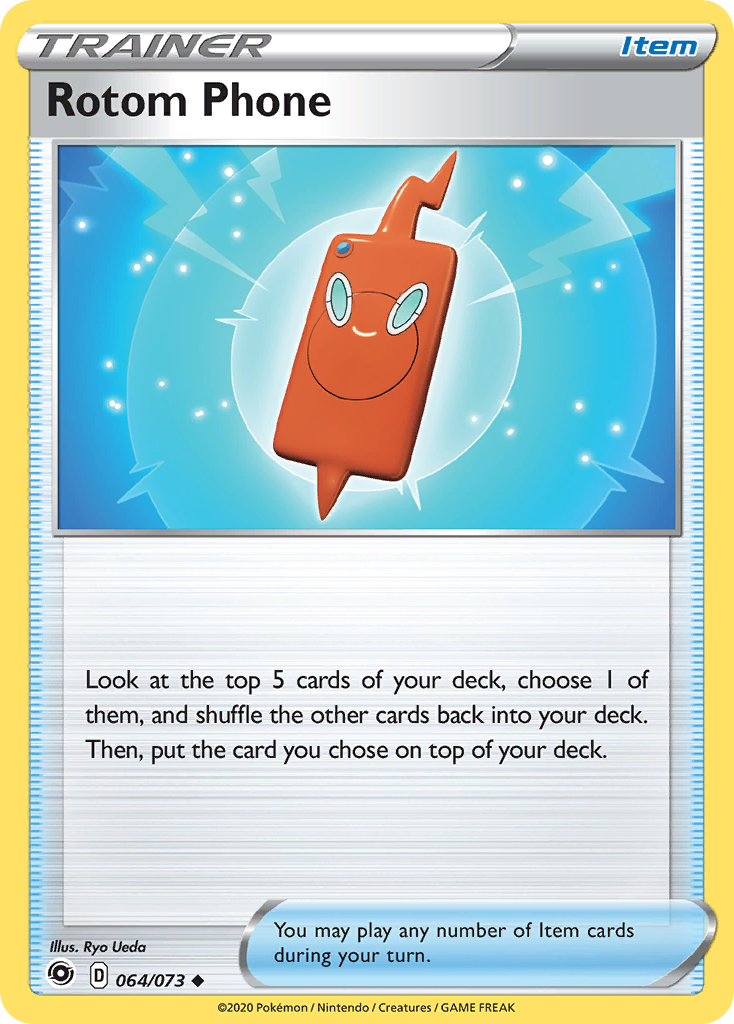 Rotom Phone (064/073) [Sword & Shield: Champion's Path] | Black Swamp Games