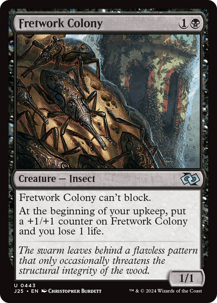Fretwork Colony [Foundations Jumpstart] | Black Swamp Games