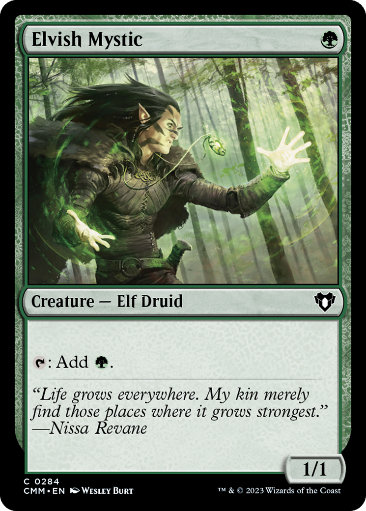 Elvish Mystic [Commander Masters] | Black Swamp Games