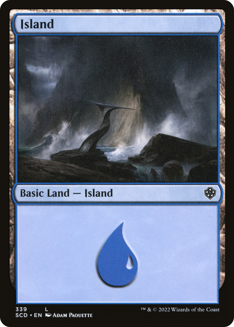 Island (339) [Starter Commander Decks] | Black Swamp Games