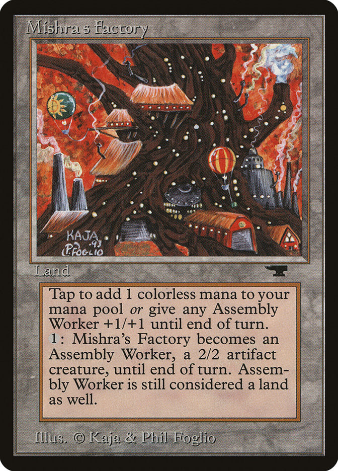 Mishra's Factory (Orange Background) [Antiquities] | Black Swamp Games