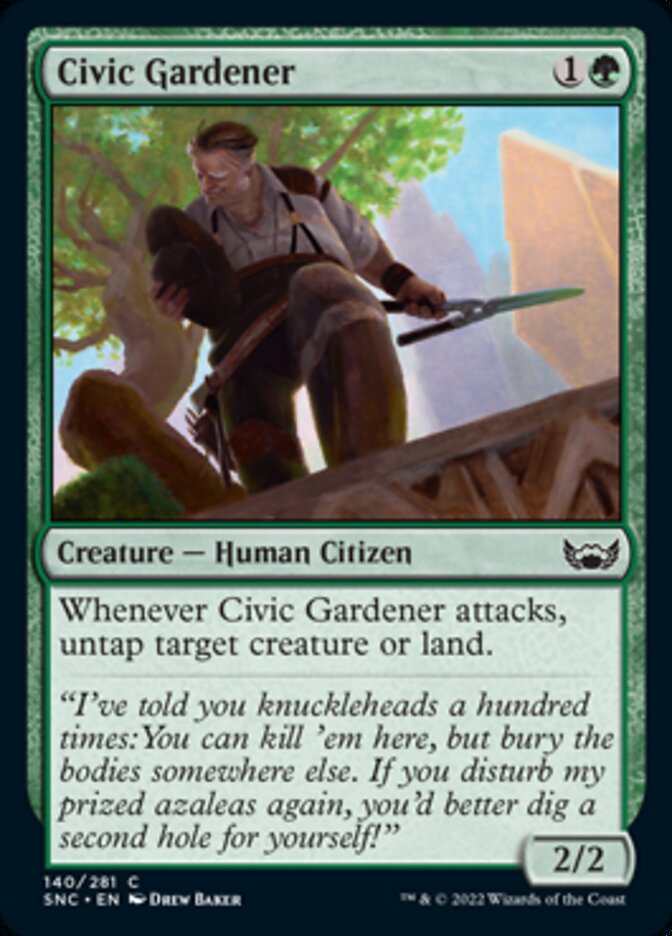 Civic Gardener [Streets of New Capenna] | Black Swamp Games