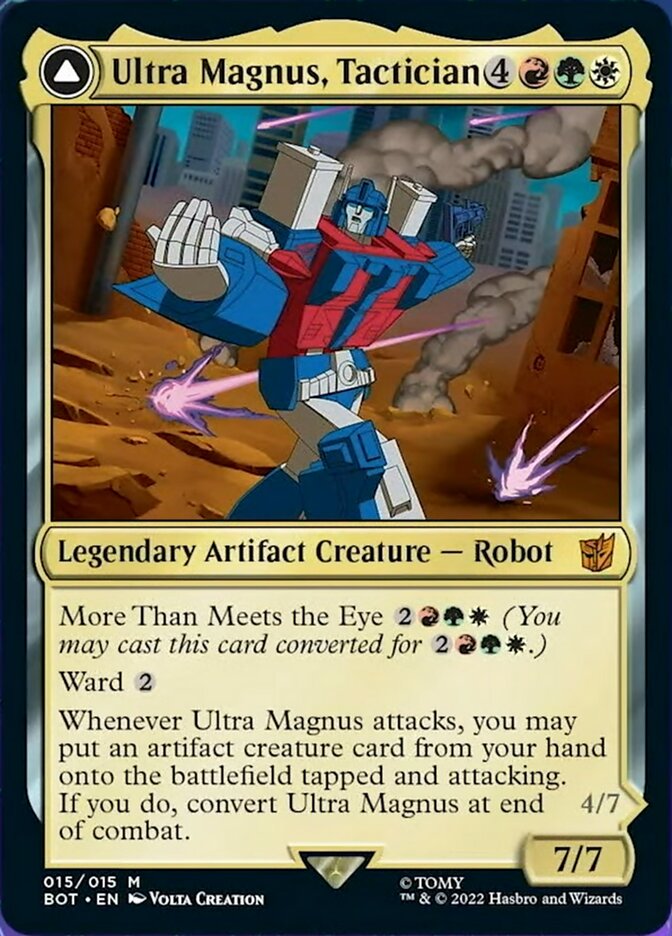 Ultra Magnus, Tactician // Ultra Magnus, Armored Carrier [Transformers] | Black Swamp Games