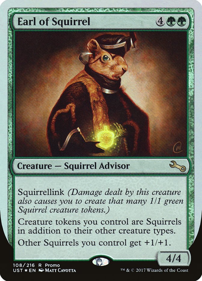 Earl of Squirrel (Draft Weekend) [Unstable Promos] | Black Swamp Games
