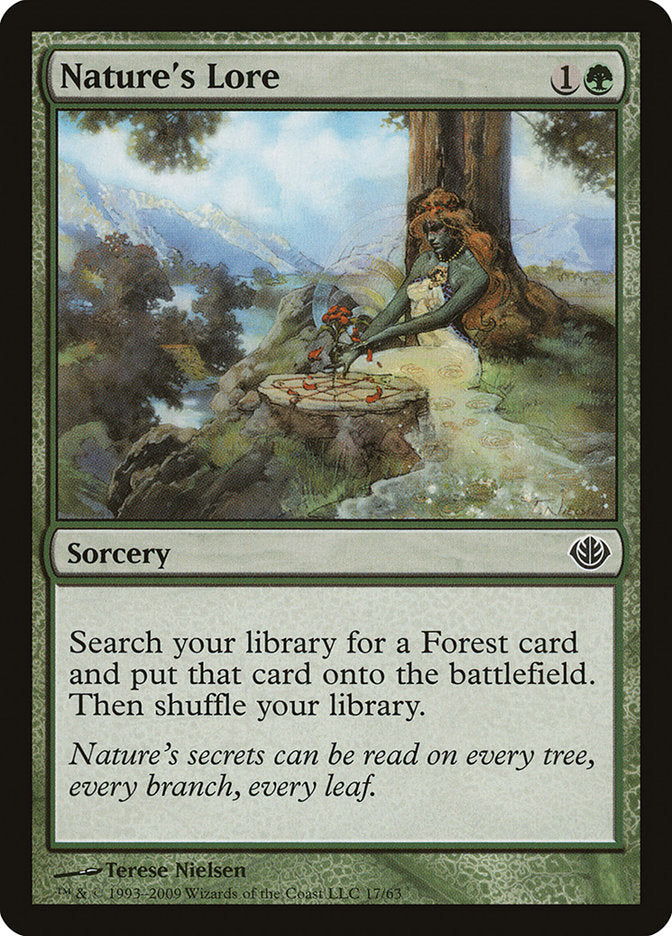 Nature's Lore [Duel Decks: Garruk vs. Liliana] | Black Swamp Games