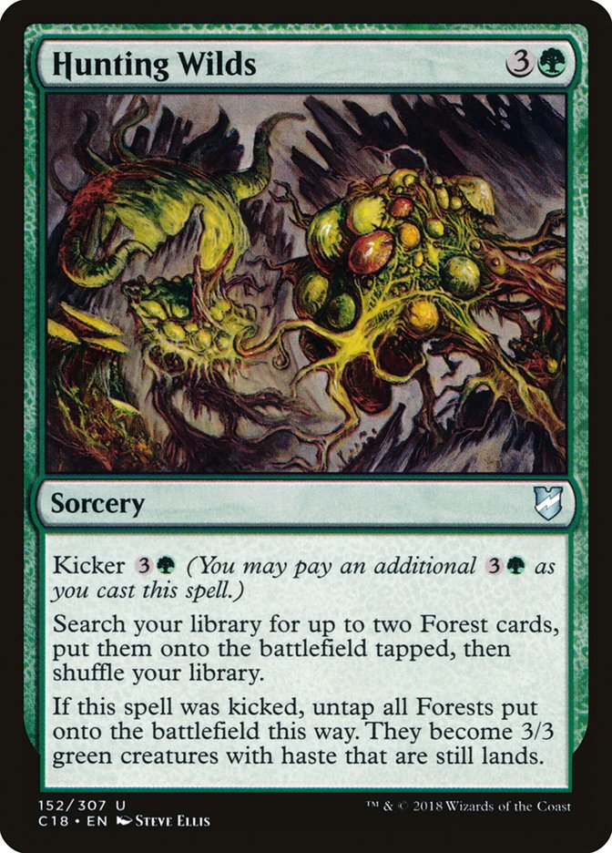 Hunting Wilds [Commander 2018] | Black Swamp Games