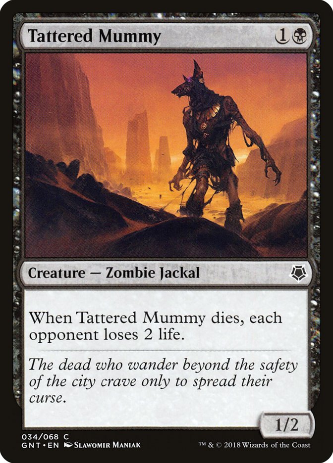 Tattered Mummy [Game Night 2018] | Black Swamp Games